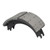 Midland Haldex Brake Shoe P/N: HV884515QR