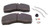 Midland Haldex Pad Kit, Db22ld P/N: 790-22031 or 79022031