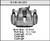 Bendix Caliper P/N: E14649263