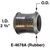 Meritor Bushing P/N: E8702