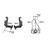Meritor Bracket P/N: A61-3299R1552 or A613299R1552