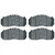 Meritor Disc Pad Set P/N: MMD1310