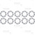 Dana Spicer Gasket (X10) P/N: 36554