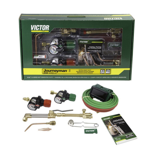 Victor Journeyman 540/510 EDGE 2.0 Heavy Duty Acetylene Cutting/Heating/Welding Outfit (0384-2111)