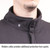 Black Stallion Full-Zip FR Cotton Hooded Sweatshirt, Black, Medium (JF1331-BK-M)