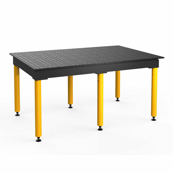 BuildPro 6' x 4' MAX Welding Table, Nitrided Finish, Heavy-Duty Legs, Table Surface Height 30.5" (TMQB57248F)