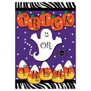 Halloween Garden Flag - Trick or Treat