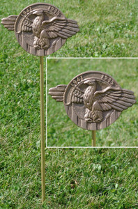 WWII Veteran Grave Marker - in Cast Bronze