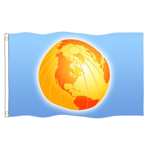 Double-Sided Digital Print Custom 3 x 5 ft. Flag