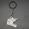 Offroad Helmet Key Chain with Personalized Graphics Style 1