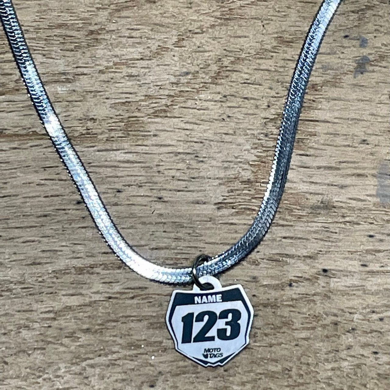 Motocross Rider Dirt Bike Stainless Steel Pendant Necklace Jewelry for  Women Men Teen Girls, Silver (with Gift Box) | Amazon.com