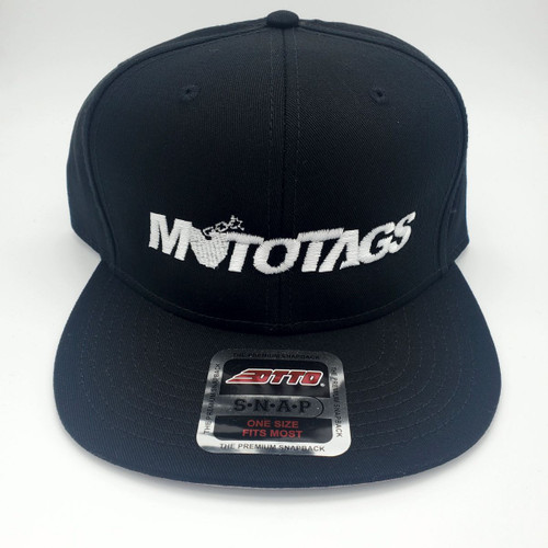 Moto Tags logo Otto Snapback Hat