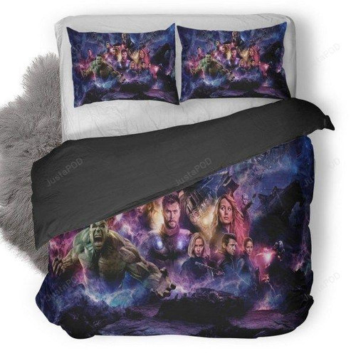 Avengers Superheroes 3D Printed Duvet Cover Bedding Set