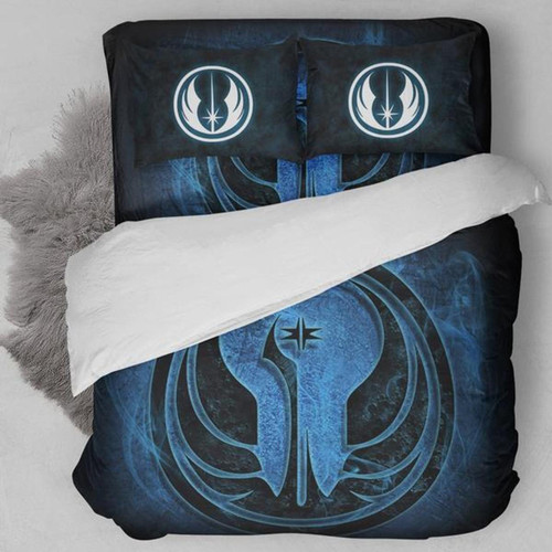 Star Wars - Jedi Symbol Bedding Sets Duvet Covers And Pillowcase Set Comforter Sets, US King Size, Bedding Set1133 - BOBBY SHOP