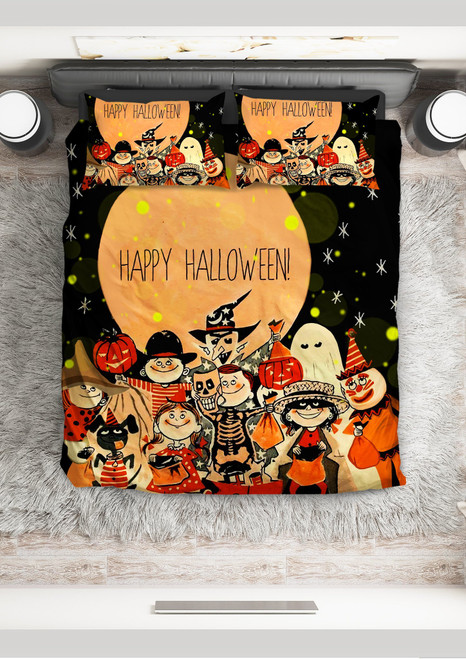 #H004 - Happy Halloween Cute Kids Bedding Set - 40%Off - Exclusive Offer