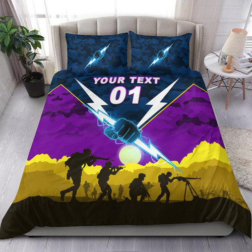 (Custom Personalised) Melbourne Storm ANZAC 2022 Bedding Set Simple Style LT8