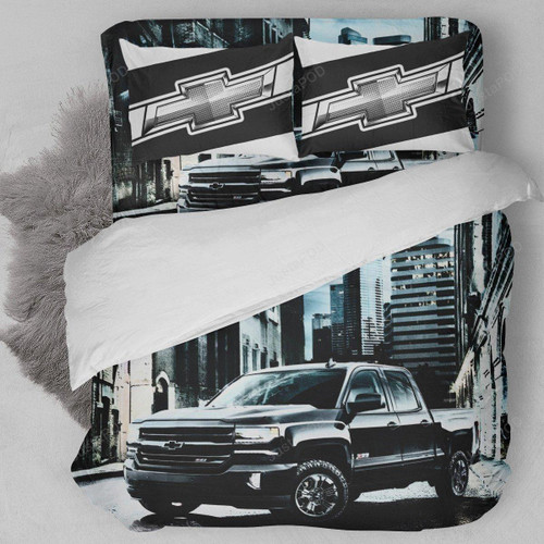 2016 Chevrolet Chevy Silverado Bedding Set (Duvet Cover & Pillow Cases)
