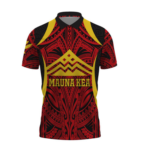 Hawaii Mauna Kea Special Tribal Cultural Colorful Polynesian Polo Shirt All Over Print