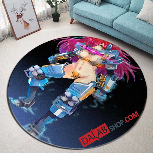 Anime Titanfall D 3D Customized Personalized Round Area Rug