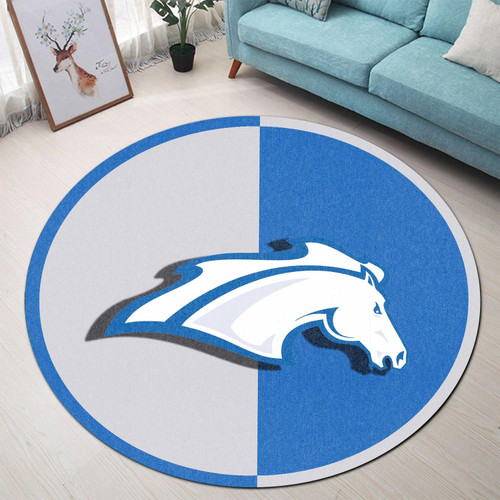 Alabama Huntsville Chargers Round Rug NCAA