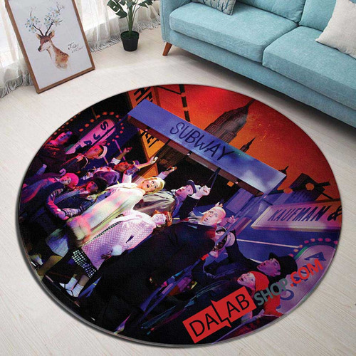 Annie Broadway Show V 3D Customized Personalized Round Area Rug
