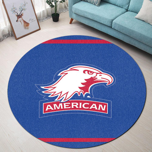 American Eagles Round Rug - NCAA
