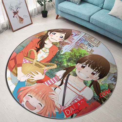 Anime 3-gatsu no Lion 2nd Season v 3D Customized Personalized Round Area Rug
