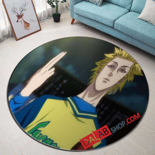 Anime One Outs n 3D Customized Personalized Round Area Rug