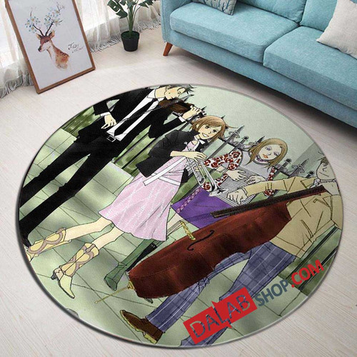 Anime Nodame Cantabile v 3D Customized Personalized Round Area Rug