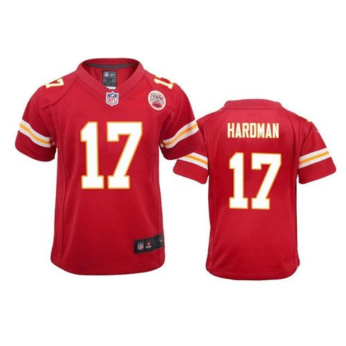Kansas City Chiefs Mecole Hardman 2021 Nfl Draft Red Game Youth Jersey Jersey