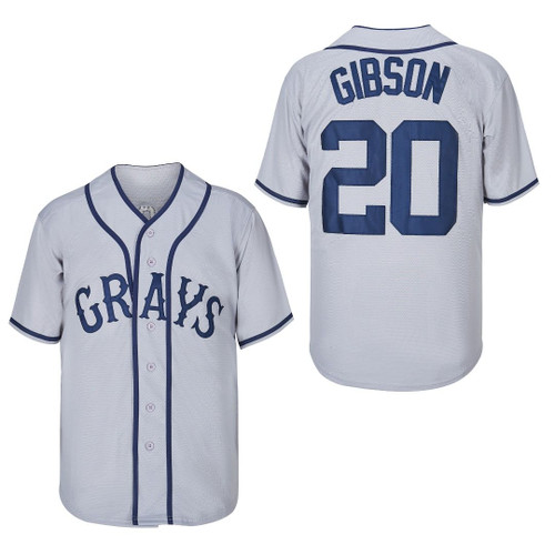 Homestead Grays Negro Josh Gibson #20 National League Baseball Jersey