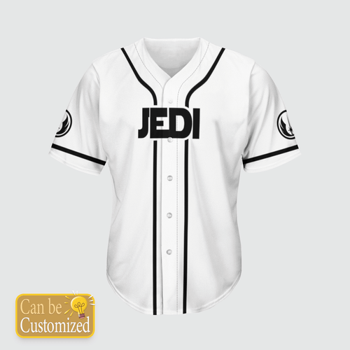 Star wars Jedi Baseball Jersey Custom Name