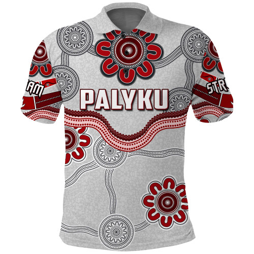(Custom Personalised - PALYKU) Aboriginal Art Polo Shirt Special LT13