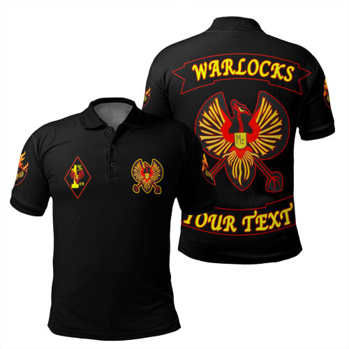 ( Custom Personalized ) Warlocks Motorcycle Club Polo Shirt T09