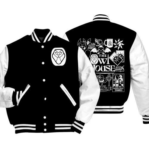 The Owl House Movie Doodle Art Varsity, Vintage Merch Tee Graphic Character The Owl House Tattoo 2023 MDA2908DT
