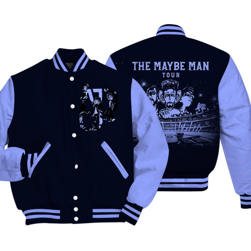 AJR The Maybe Man Tour 2024 90s Varsity, Vintage Merch Graphic Art Y2K, Boy Band World Tour Concert Unisex Gift For Fan 2711M MLUD