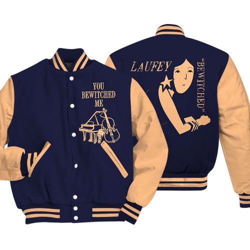 Laufey Bewitched Guitar Varsity, Vintage Merch Music Jazz Graphic Art Y2K, Laufey World Tour Concert Unisex Gift For Fan 2711M MLUD