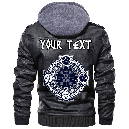 (Custom) Wonder Print Shop - Rune Leather Jacket RLT12