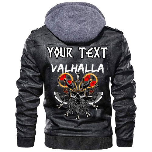 (Custom) Wonder Print Shop - Rune Leather Jacket RLT12