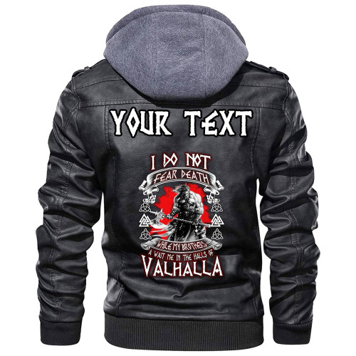 (Custom) Wonder Print Shop - I Do Not Fear Death Leather Jacket RLT12