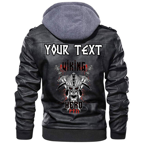 (Custom) Wonder Print Shop - Hero Leather Jacket RLT12