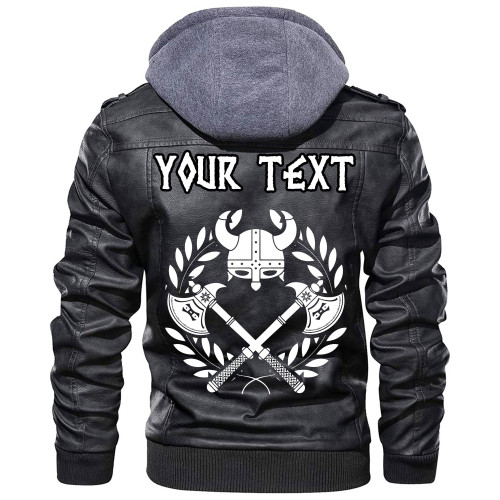 (Custom) Wonder Print Shop - Glory Stencil First Variant Leather Jacket RLT12