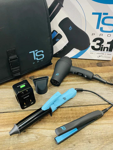 TOWA TEI ON AIR KYNE ISI PRESS 3点セット TS PRO MINI TRAVEL KIT - 3-IN-1 - Cotê Hair