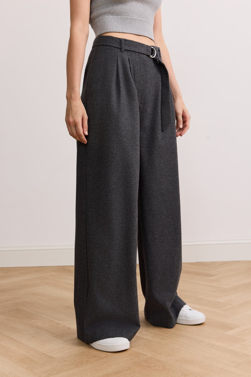 EASY SUPERWIDE BLOCK PANTS ダークグレー EASY SUPERWIDE BLOCK PANTS ダークグレー EASY SUPERWIDE BLOCK