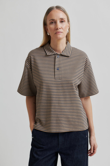 Norman SS Polo- Silver Mink