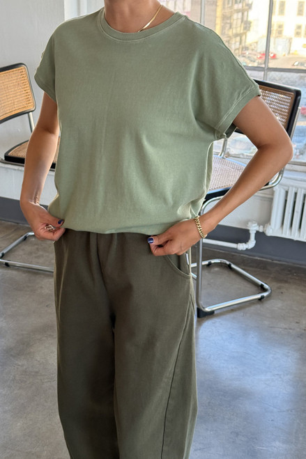 Ease Tee- Matcha Ease Tee- Matcha