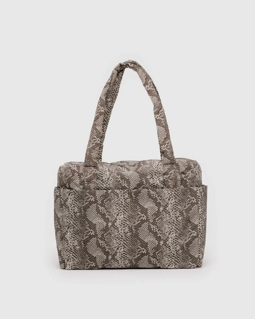Small Cloud Carry On- Snakeskin