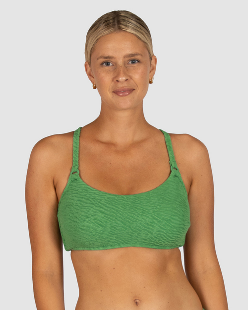 Ibiza E/F Cup Bralette- Moss