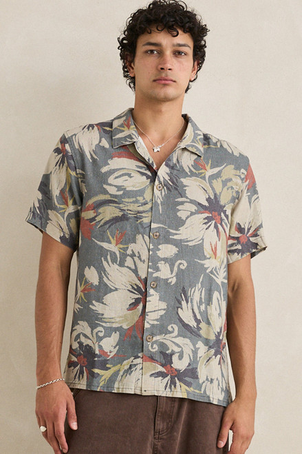 Tropical Camo SS Shirt- Camo
