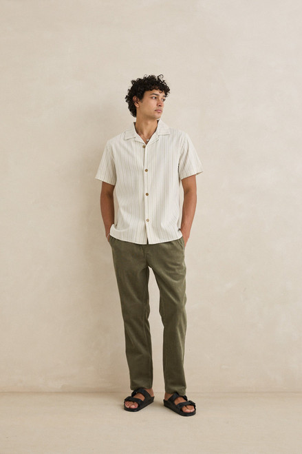 Cord Jam Pant- Olive